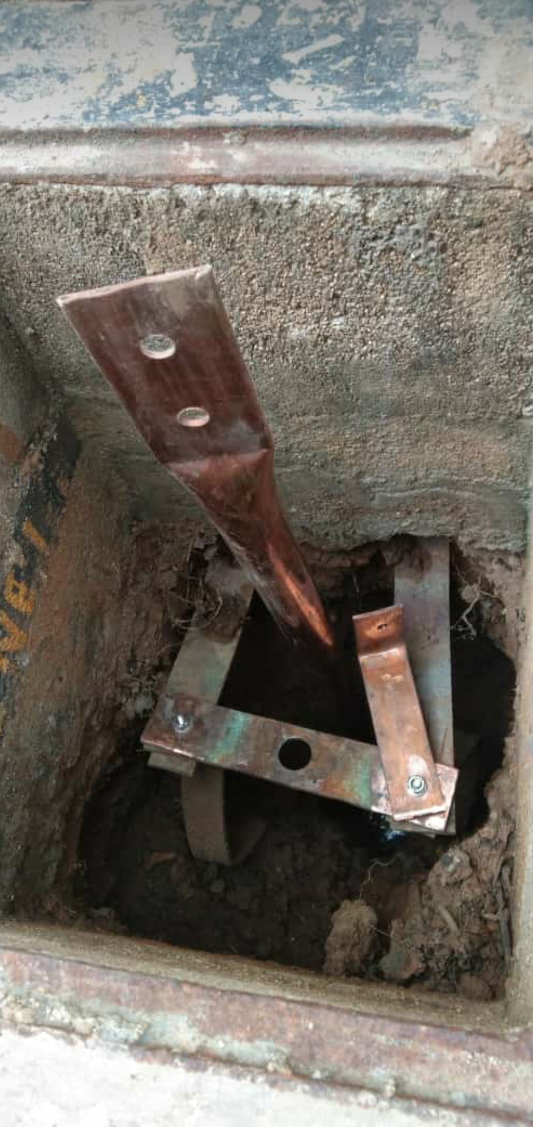 PURE COPPER CHEMICAL EARHTHING